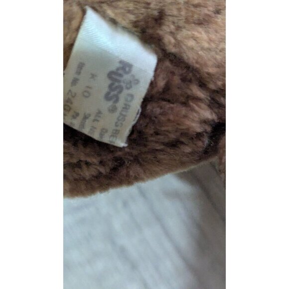 vintage Russ Ram Goat Plush Stuffed Animal toy Brown 6" - Picture 8 of 9